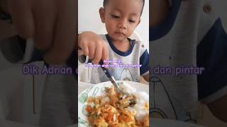 SUDAH BESAR MAKAN SENDIRI anak belajar belajarmakan belajarmakansendiri [upl. by Imalda142]