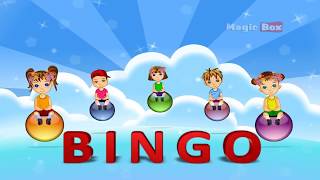 Bingo  English Nursery Rhymes  CartoonAnimated Rhymes For Kids [upl. by Gilbertson]