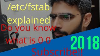 Linux File System Table etcfstab File Explained  etcfstab explained From ServerGyan [upl. by Ginny]