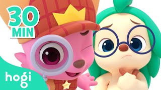 Knock knock Who’s there  Compilation  Sing Along with Hogi  Nursery Rhymes  Pinkfong amp Hogi [upl. by Simonetta166]