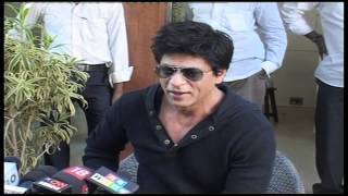 Shahrukh Khan Briefs Media About Wankhede Spat [upl. by Salbu]