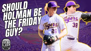 LSU Baseball  Should Luke Holman Replace Thatcher Hurd as the Friday Starter [upl. by Rowena]