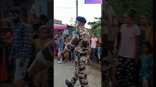 CISF Jawan Welcome Home 🏠🇮🇳❣️  Regiment Diaries [upl. by Anwahsed]