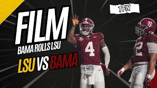 Alabamas Offense ROLLS LSU  Crimson Tide Offense Back to Being ELITE [upl. by Crotty]