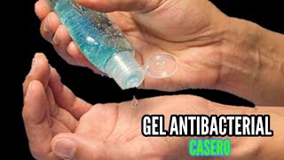 Cómo hacer GEL ANTIBACTERIAL en 2 minutos  Muy fácil ¡ [upl. by Aztiraj]