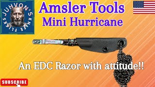 Amsler Tools 80’s Splash Hurricane Razor  Mini 2049 [upl. by Merrilee]