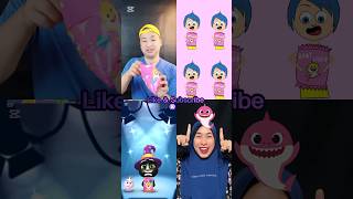 Snack Baby Shark 🦈 asmr mukbang makansesuaiemoji babyshark pinkfong meme viralvideo [upl. by Nehgem]