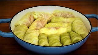 Stuffed Cabbage rolls Recipe Cabbage Dolma [upl. by Norm]