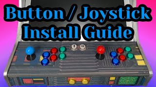 Arcade Button amp Joystick Install Guide  RetroPie Guy Arcade Control Tutorial [upl. by Ecined]