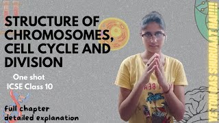 Chromosomes Cell cycle and Division biology ICSE class 10  Oneshot icse [upl. by Agathy]