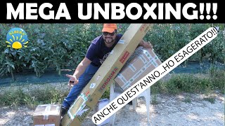 ANCHE STA VOLTA HO ESAGERATO MEGA UNBOXING DECESPUGLIATORE FILI TESTINE TRATTAMENTI ORTO [upl. by Lamdin295]