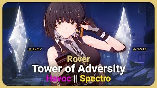 Rover clear Both side Tower of Adversity  Wuthering Waves [upl. by Urbano356]