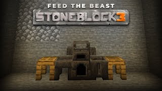 Stoneblock 3  Tinkers Construct Seared Melter  Ep 02 [upl. by Little]