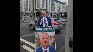 Brian Garrigan Dublin Bay North IrishLivesMatter Coolock Says No [upl. by Chao]