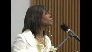 Debbie Winans Lowe at David quotPopquot Winans Homegoing [upl. by Adirahs]