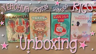 UNBOXING VIDEO  FINDING UNICORN ZZOTON SHINWOO RICO YEAOHUA [upl. by Orat180]