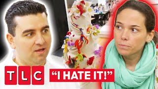 How To Make Buttercream Frosting By Cake Boss Buddy Valastro [upl. by Golda]