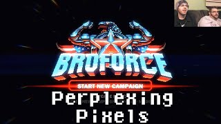 Perplexing Pixels Broforce PS4 reviewcommentary Ep162 [upl. by Goebel863]