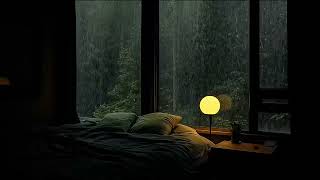 Rain Sound On Window Sleep Better on a Rainy Day Makes You Free Your Mindamp Relax [upl. by Irved]