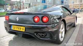 Ferrari 360 Modena  Full Throttle Loud Sounds [upl. by Alleras839]