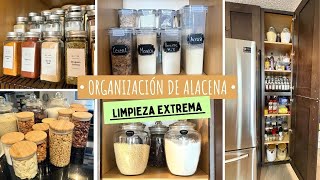 ORGANIZACIÓN DE ALACENA PEQUEÑA  Limpieza Extrema [upl. by Gonnella]