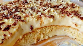 EL POSTRE DE LECHE MÁS RICO Y FÁCIL EN 5 MINUTOS Y SIN HORNO🤤🤤🤤 [upl. by Ttereve]