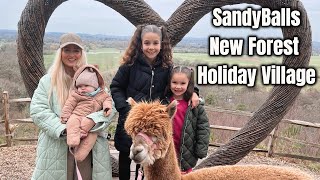 Come with us to SANDYBALLS HOLIDAY VILLAGE in the NEW FOREST with AWAY RESORTS UK STAYCATION [upl. by Akinert]