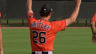 Forrest Whitley Looking to make the jump to MLB [upl. by Higley358]