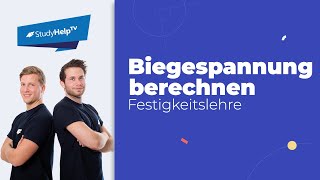 Biegespannung berechnen  TProfil Technische Mechanik StudyHelp [upl. by Loos]