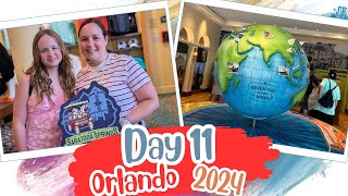 Orlando 2024 Day 11  DVC Tour amp Perks Planet Hollywood Eats and a Special Cast Member Reunion [upl. by Akemor]