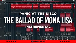 Panic At The Disco The Ballad Of Mona Lisa  INSTRUMENTAL REMAKE 4 Semitones [upl. by Anahsirk]