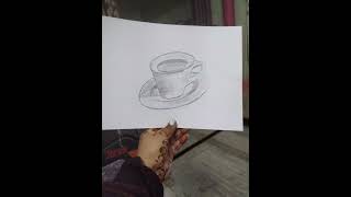 how toj cup and saucersourabhjoshiart anjaliartgallery sketch [upl. by Colly312]