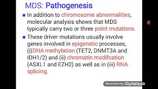 Myelodysplastic Syndrome  MDS [upl. by Yelraf]