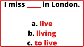 English Grammar Quiz Gerund vs Infinitive  Whats The Difference  English MasterClass [upl. by Millwater]