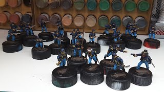 A quick look at 28mm Dismounted Union Cavalry by Perry miniatures [upl. by Willy]