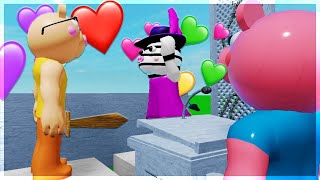 MAKING ZIZZY amp PONYS WEDDING MAP  PIGGY WEDDING  Roblox Piggy Build Mode [upl. by Tutt]