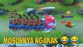 Melawan 5 Mage Adalah Akhir Perjalanan Dari NAGA HITAM  Mobile Legends [upl. by Elianore]