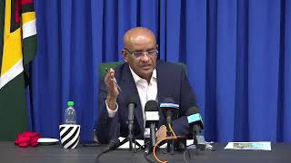 Press Conference by Vice President Dr Bharrat Jagdeo June 06 2024 [upl. by Bernardine]