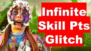 Infinite SKILL Point GLITCH in Horizon Forbidden West Farm Skill Points in the Arena [upl. by Llednor]