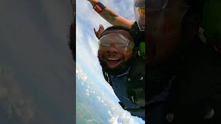 First Tandem Skydiving At Skydive Houston Texas [upl. by Nelg]