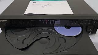 Chrisanne Preshipping Video 10048111 Sony CD Player CDPCE375 [upl. by Richey]