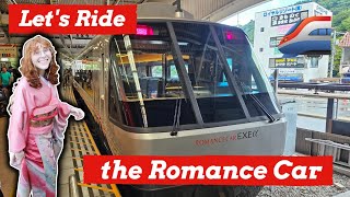 Riding the Odakyu Line Romance Car A Scenic Journey Through Japan [upl. by Tomi807]