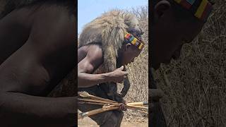 African Ancient Hunters Successfully Hunt a BABOON for Lunch [upl. by Trebron528]