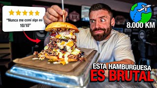 VIAJÉ 8000 KM para COMER la HAMBURGUESA MÁS FAMOSA de TEXAS y esto fue lo que pasó 😰 [upl. by Atinej]