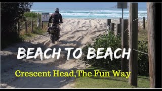 Beach to Beach The Fun Way To Crescent Head [upl. by Eenwahs64]