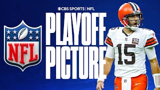 UPDATED NFL Playoff Picture Browns SECURE Spot After Win Over Jets I CBS Sports [upl. by Solis]