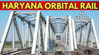 Haryana Orbital Rail  Update  rslive  4k  HORC [upl. by Yde]