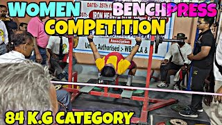 Elite Women Benchpress Showdown at Sodepur [upl. by Purity]