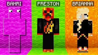 I HACKED In RAINBOW CAMO Hide amp Seek To Beat Preston [upl. by Aisatsan674]