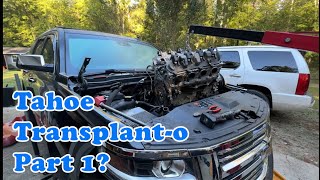 2015 Tahoe Engine Replacement  Part 1 [upl. by Stearns]